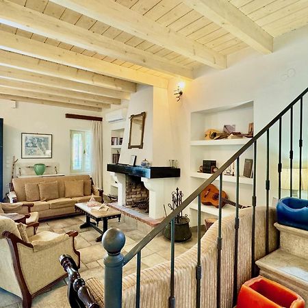 Casa Dolce With Private Plunge Pool By Dadovillas Agrafoi Bagian luar foto