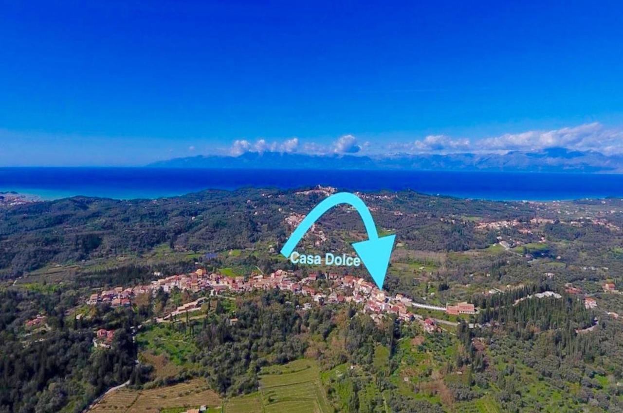 Casa Dolce With Private Plunge Pool By Dadovillas Agrafoi Bagian luar foto